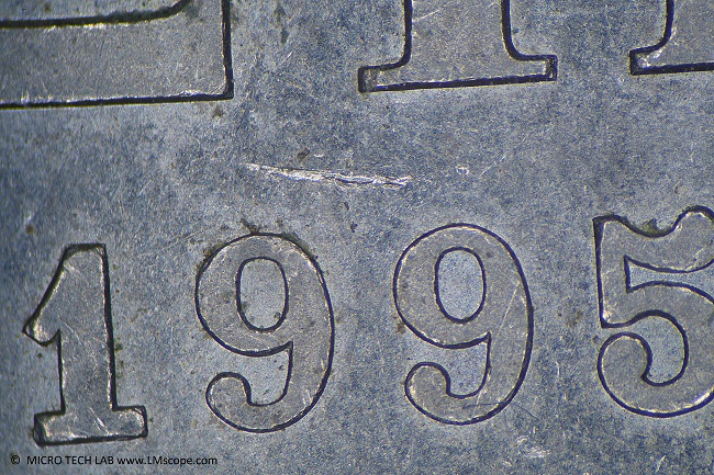 Imaging Edge Vergrößerung 9,3x Münze