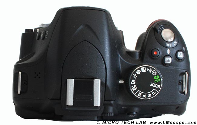 Nikon D3200 DSLR Mirkofotografie Adapterl�sung planachromatische Optik