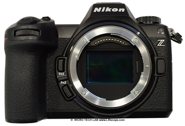 Nikon Z6III als Profi Mikroskopkamera, Vollformat Hybridkamera für Mikroskopie, Mikroskopadapter