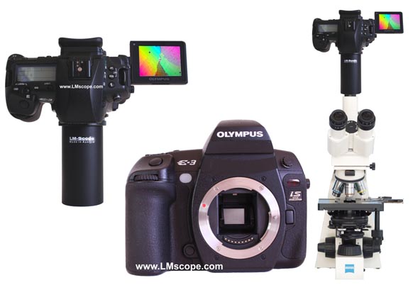 Olympus �ltere DSLR f�r Mikroskopie