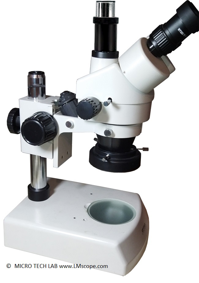 Optika SZM Stereomikroskop Adapterlösung moderne digitale Kamera Fototubus