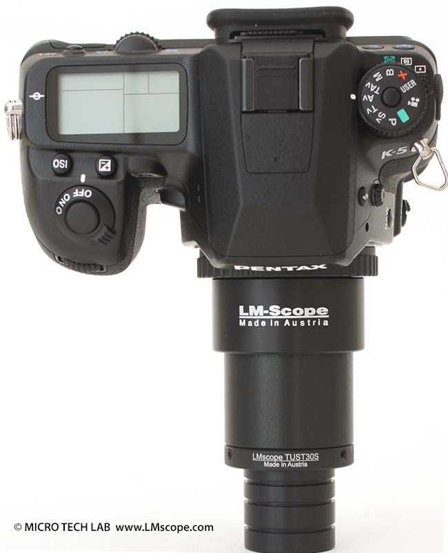 Pentax Kamera f�r Okular Mikroksop