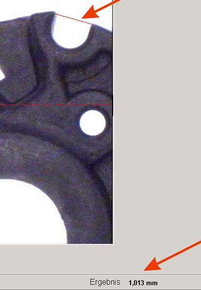 L�ngenmessung Software