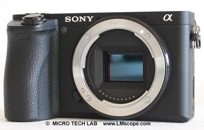 Sony Alpha 6500 Systemkamera f�r Mikroskopie