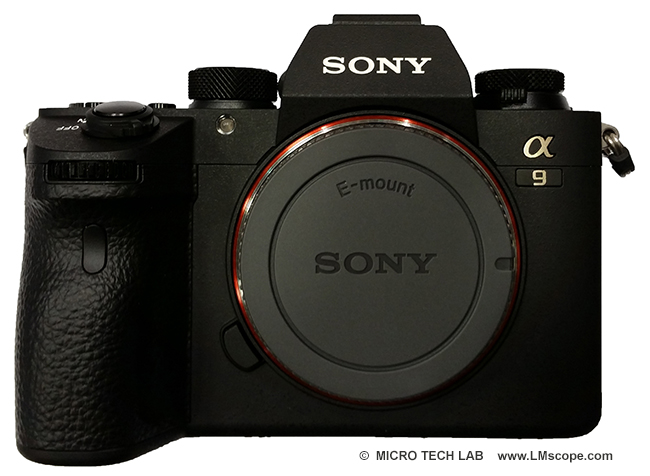 Sony Alpha 9 mit E-mount f�r die Mikroskopie
