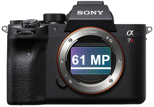 Body Sony Alpha 7R IV mit der 61 MP Sensor