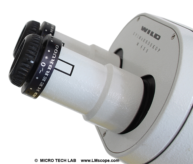 Wild M450 Mikroskop Okularadapter L�sung f�r DSLR und Systemkameras