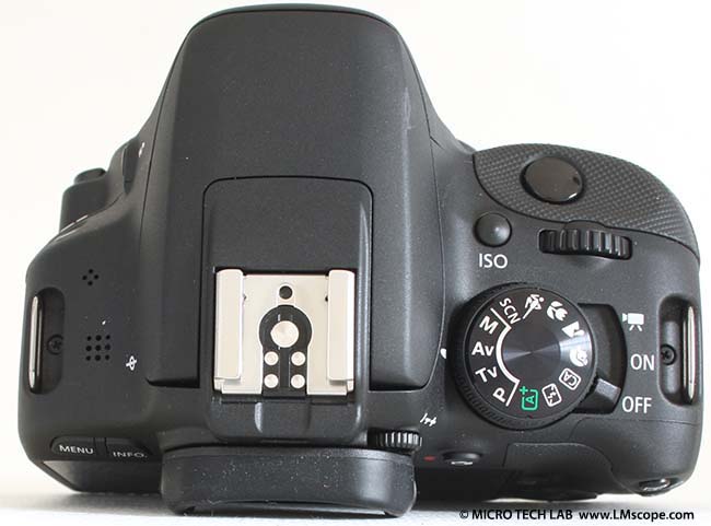 Canon EOS 100D Kamera f�r Montage am Mikroskop mit LM digital Adapter