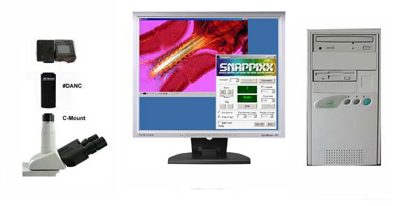 Remotesoftware Snappixx f�r Mikroskopie