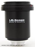  une gamme d'adaptateurs universels pour tous les microscopes Zeiss � phototube de 30 mm de diam�tre int�rieur (Interface 60 et P95).