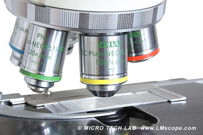 microscopio Zeiss con diametro de 44 mm conexion 44 Interface44 direct Image C-Mount Port 1x